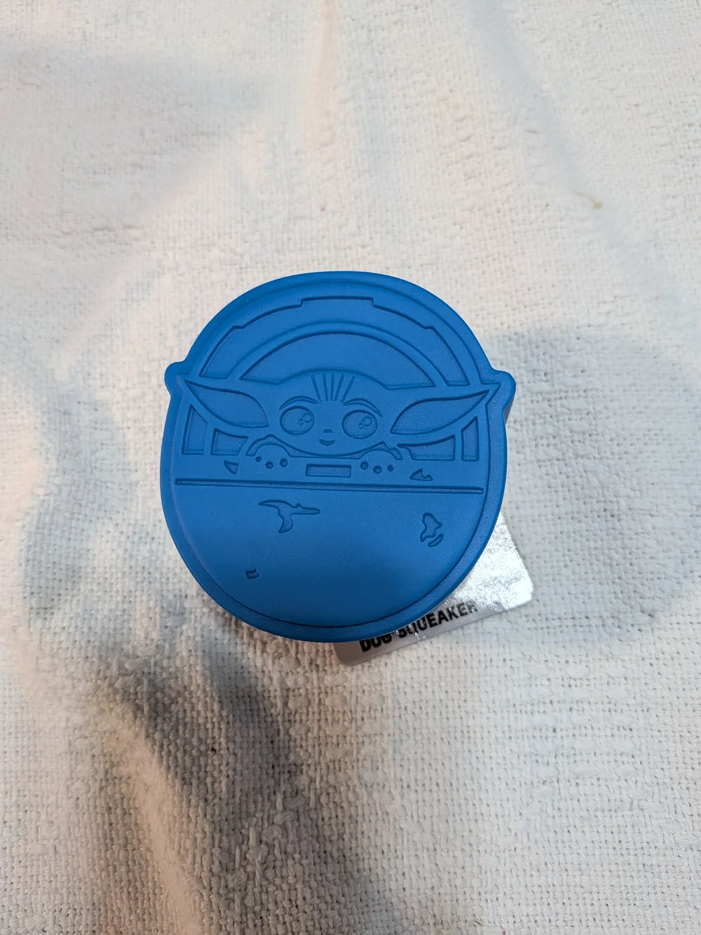Star Wars The Mandalorian Baby Yoda Silicone Collapsible Dog Bowl - Navy Blue